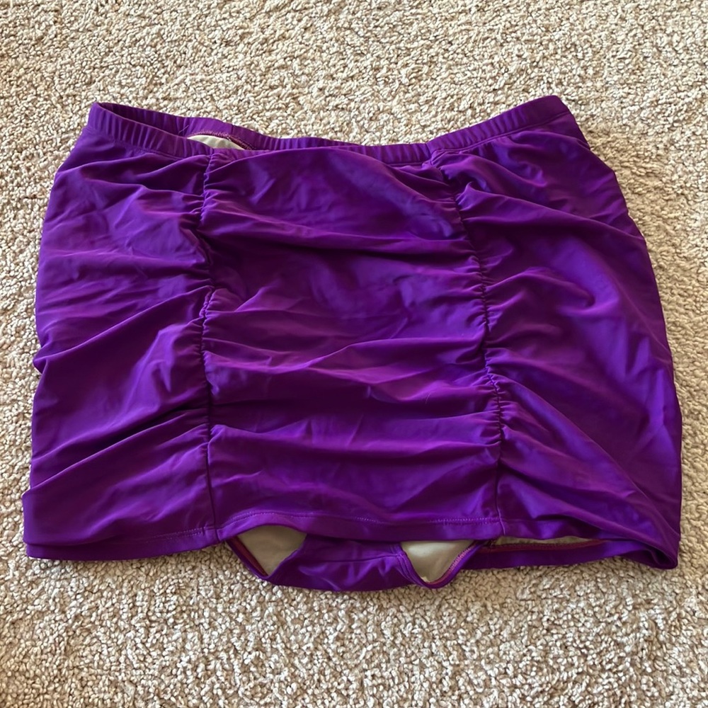 High Waisted Swim Skirt